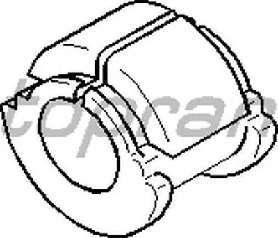 Опора, стабилизатор TOPRAN купить