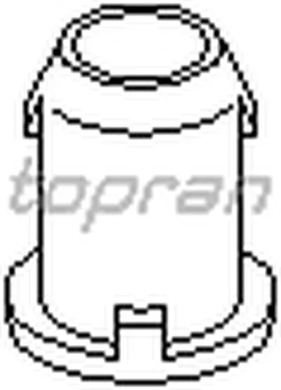 Втулка, шток вилки переключения передач TOPRAN купить