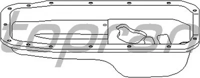 Масляный поддон TOPRAN купить