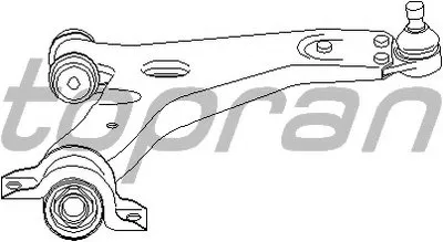 Рычаг независимой подвески колеса, подвеска колеса TOPRAN купить