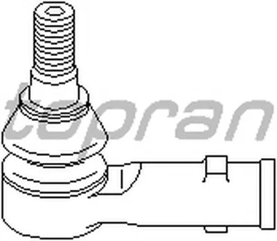 Наконечник поперечной рулевой тяги TOPRAN купить