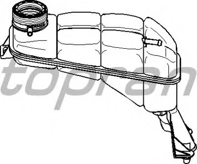 Компенсационный бак, охлаждающая жидкость TOPRAN купить