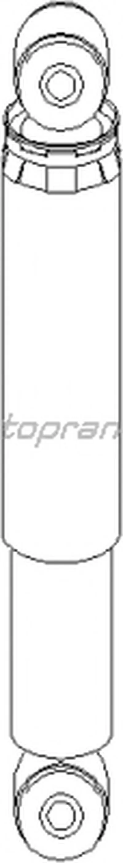 Амортизатор TOPRAN купить
