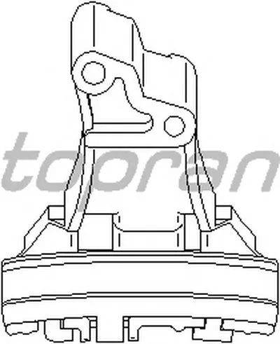 Планка успокоителя, цепь привода TOPRAN купить