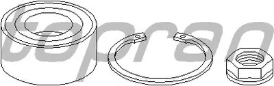Комплект подшипника ступицы колеса TOPRAN купить
