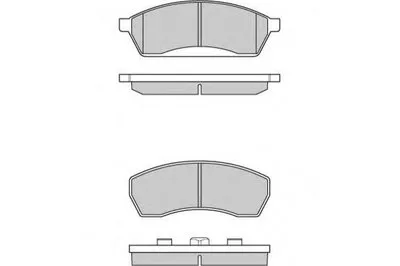 Комплект тормозных колодок, дисковый тормоз E.T.F. купить