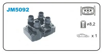 Катушка зажигания JANMOR купить