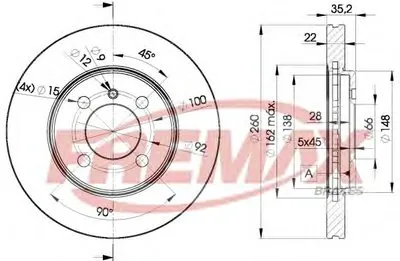 Тормозной диск Premium Carbon + FREMAX купить