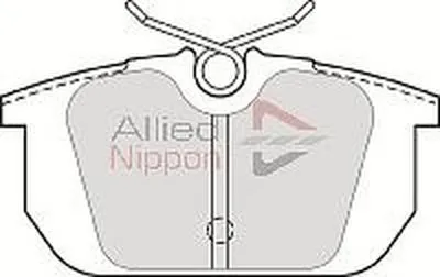 Комплект тормозных колодок, дисковый тормоз ANL Braking COMLINE купить