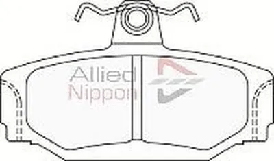 Комплект тормозных колодок, дисковый тормоз ANL Braking COMLINE купить