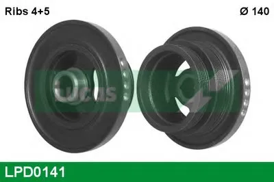 Ременный шкив, коленчатый вал LUCAS ENGINE DRIVE купить