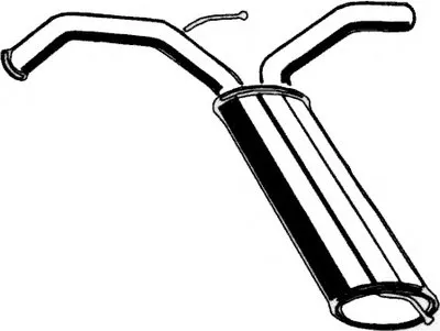 Глушитель выхлопных газов конечный ASMET купить