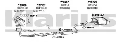 Система выпуска ОГ KLARIUS купить