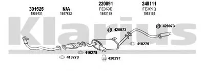 Система выпуска ОГ KLARIUS купить