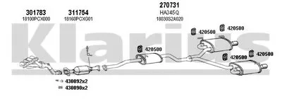 Система выпуска ОГ KLARIUS купить