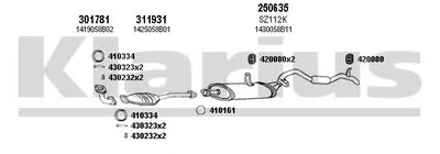 Система выпуска ОГ KLARIUS купить