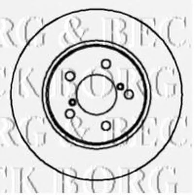 Тормозной диск BORG & BECK купить