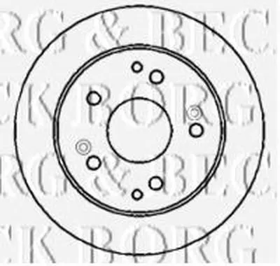 Тормозной диск BORG & BECK купить