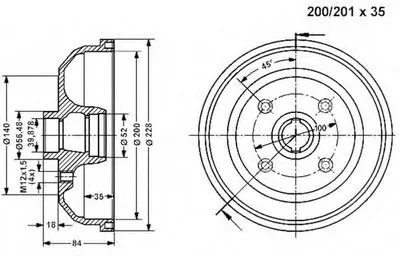 Тормозной барабан VEMA купить