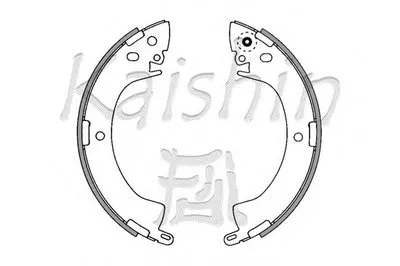 Комплект тормозных колодок KAISHIN купить