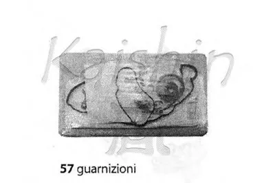 Комплект прокладок, блок-картер двигателя KAISHIN купить