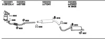 Система выпуска ОГ WALKER купить
