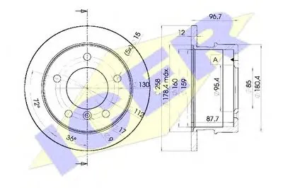 Тормозной диск ICER купить