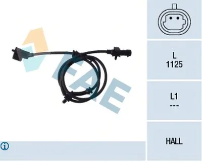 Датчик, частота вращения колеса FAE купить