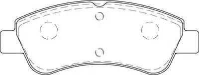Комплект тормозных колодок, дисковый тормоз DURON купить