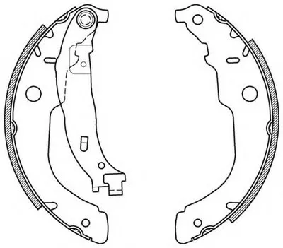Комплект тормозных колодок ADVANCE OPEN PARTS купить