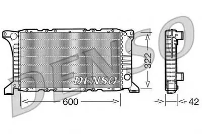 Радиатор, охлаждение двигателя NPS купить