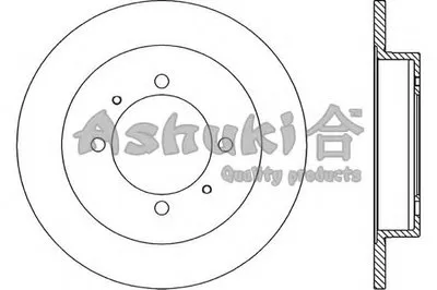 Тормозной диск ASHUKI купить