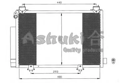 Конденсатор, кондиционер ASHUKI купить