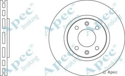 Тормозной диск APEC braking купить