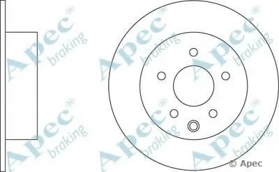 Тормозной диск APEC braking купить