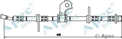 Тормозной шланг APEC braking купить