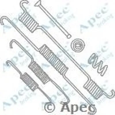 Комплектующие, тормозная колодка APEC braking купить