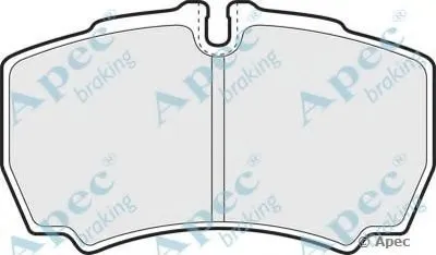 Комплект тормозных колодок, дисковый тормоз APEC braking купить