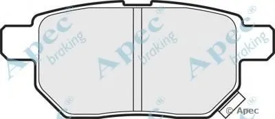 Комплект тормозных колодок, дисковый тормоз APEC braking купить