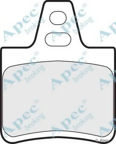 Комплект тормозных колодок, дисковый тормоз APEC braking купить