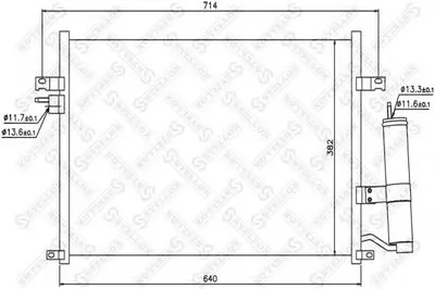 Конденсатор, кондиционер STELLOX купить