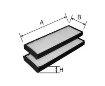 Фильтр, воздух во внутренном пространстве Cabin filter (Charcoal) for SSANGYONG GOODWILL купить