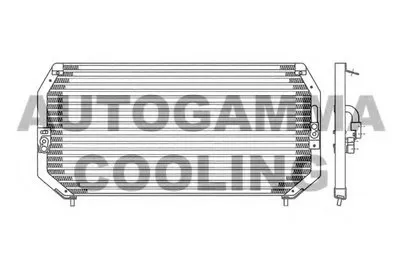 Конденсатор, кондиционер AUTOGAMMA купить
