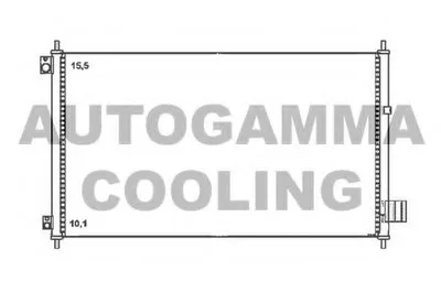 Конденсатор, кондиционер AUTOGAMMA купить