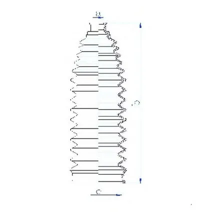 Пыльник, рулевое управление SPIDAN купить