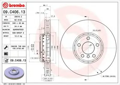 Тормозной диск TWO-PIECE DISCS LINE BREMBO купить