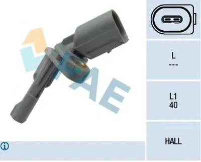 Датчик, частота вращения колеса FAE купить