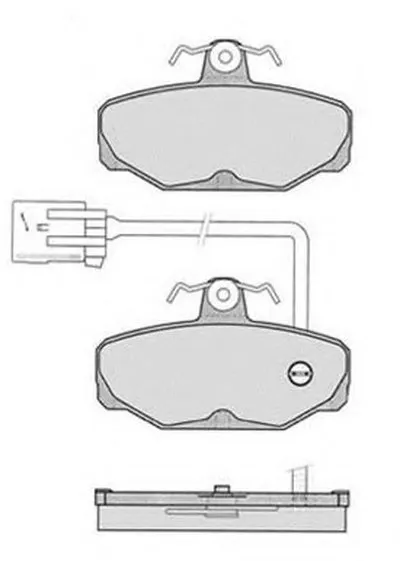 Комплект тормозных колодок, дисковый тормоз RAICAM купить