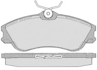 Комплект тормозных колодок, дисковый тормоз RAICAM купить