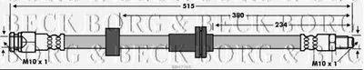 Тормозной шланг BORG & BECK купить